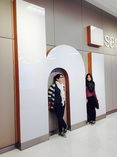 San Francisco City Target - this is the entrance. How could we not go?