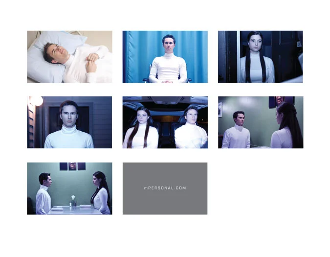  TV Spot: Story of Chip getting ready for his implant. Emotionless Chip now is "connected" 24/7. The Then goes on a date with a girl who also just got implanted.&nbsp; 