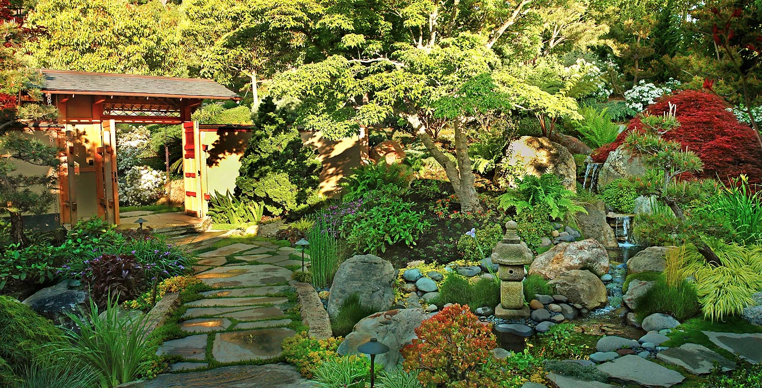 Private Garden Courtyard, Marin County, California