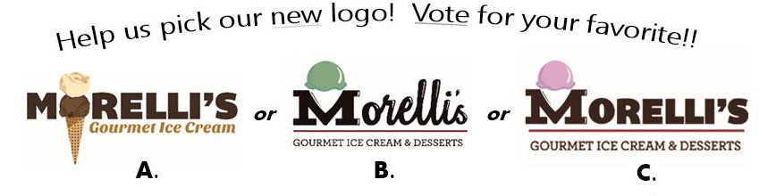 Winner: Unknown, This is the last we saw from the Morelli's Logo Competition. 