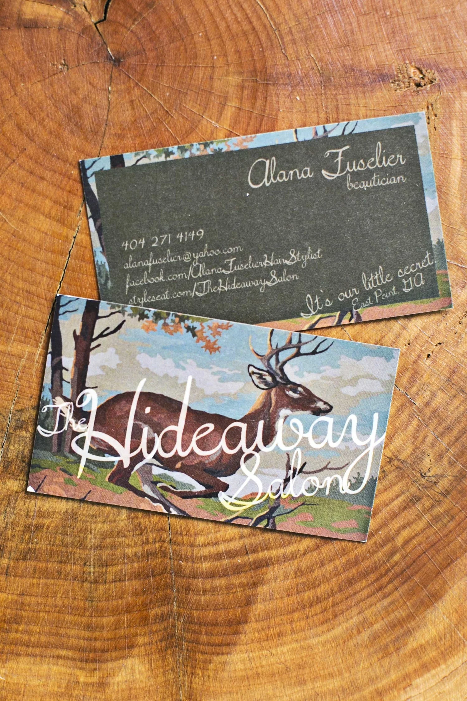 Branding: The Hideaway Salon, East Point, GA