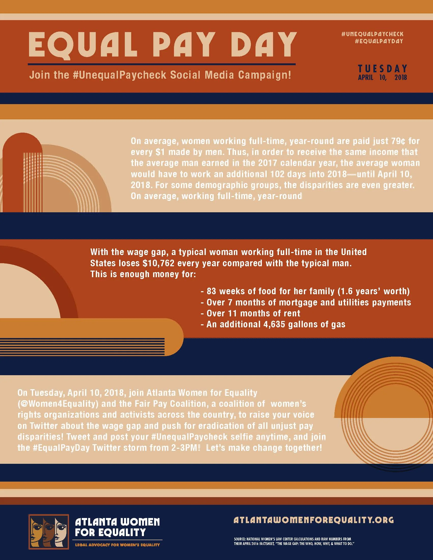 Equal Pay Day Poster