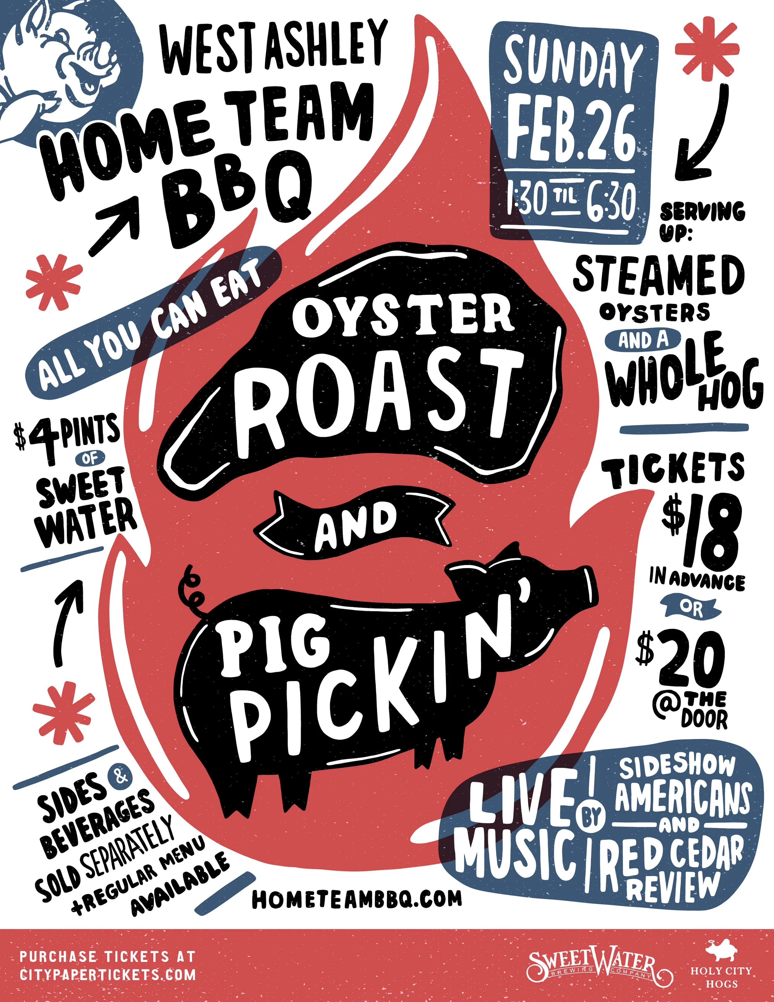 Home Team BBQ, poster