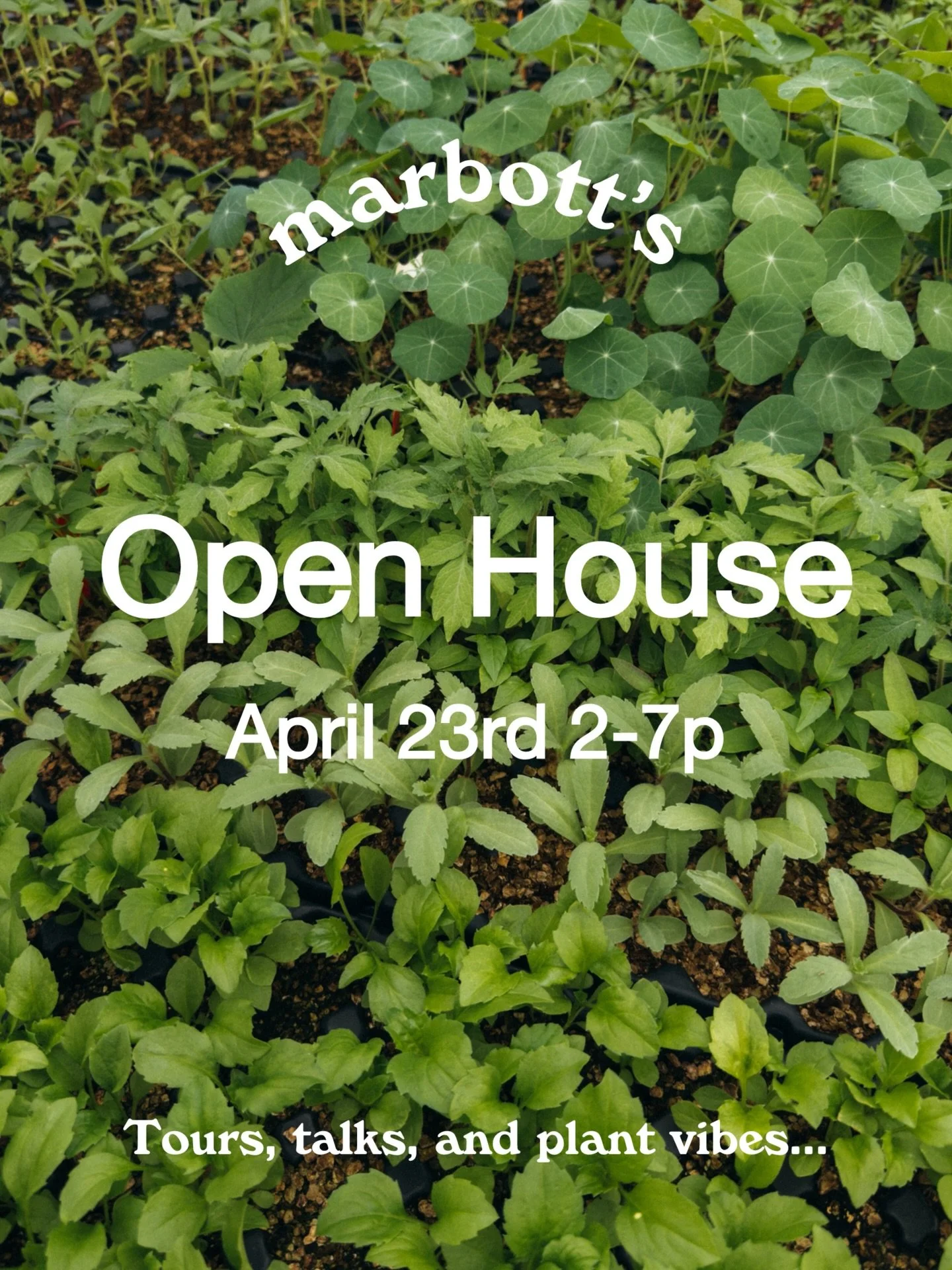 We're staying open late this Thursday to celebrate Spring's arrival! Join our open house from 2pm to 7pm for exclusive talks, behind-the-scenes tours, limited veggie starts, and more. Who's in??