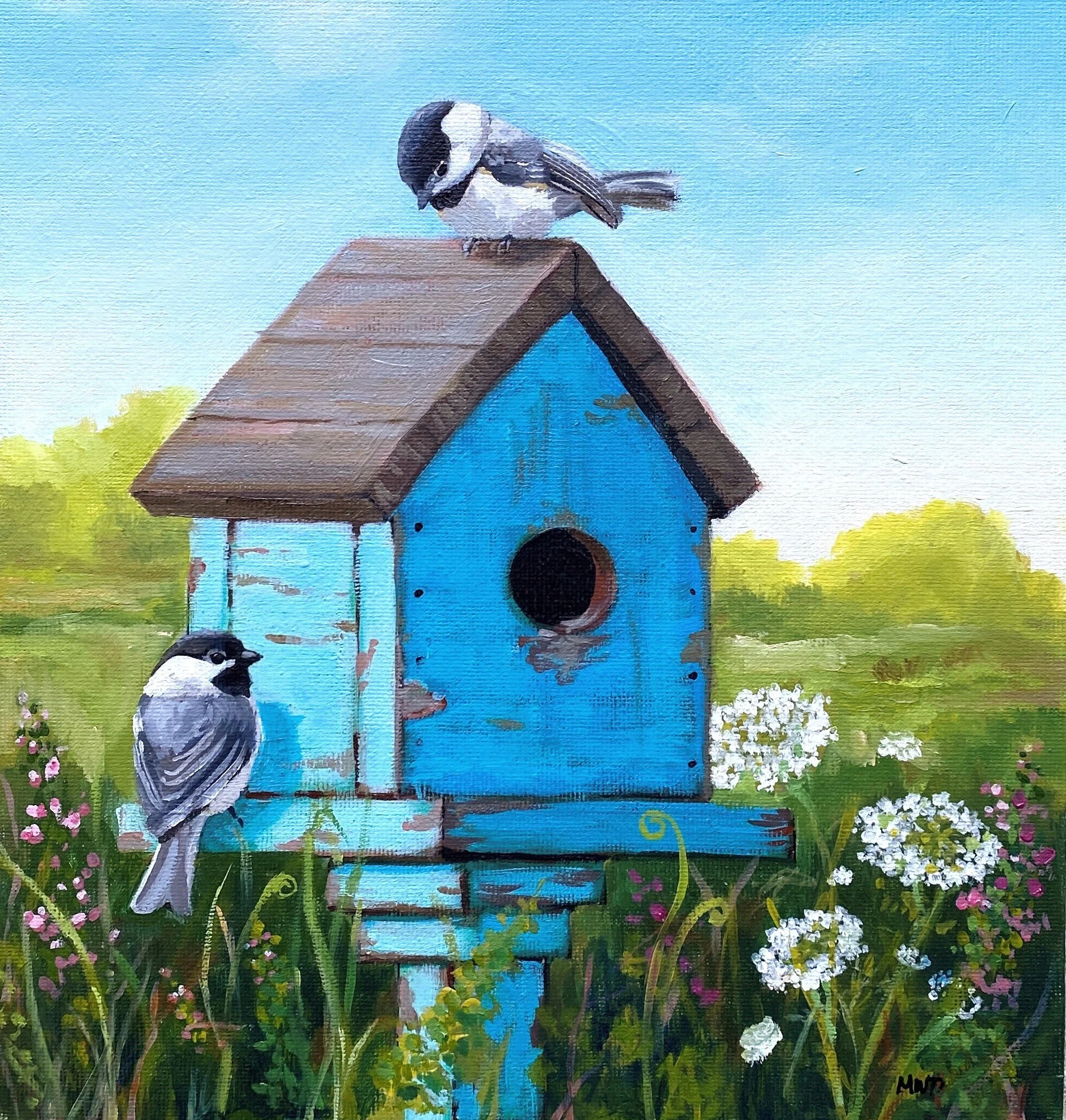 Painting Whimsy in the Garden in Acrylic or Oil w/ Michelle Waldele - October 3-4 / 10:30-4:30: All Levels