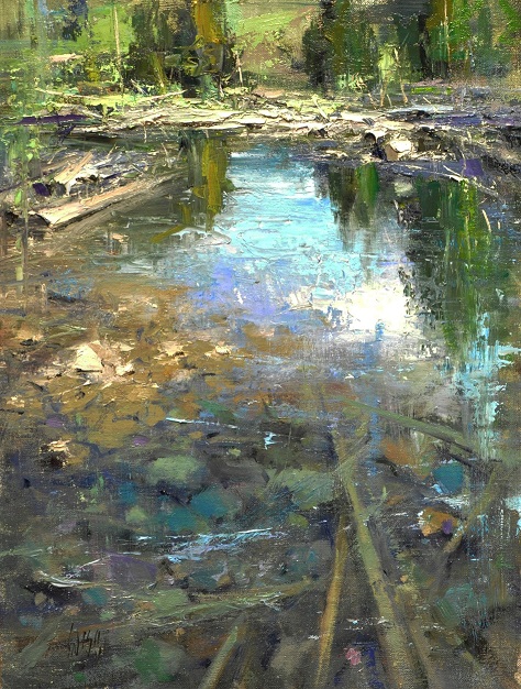 Landscapes With Water Reflections Depth Transparency W Mike Wise Cole Art Studio Workshops And Classes