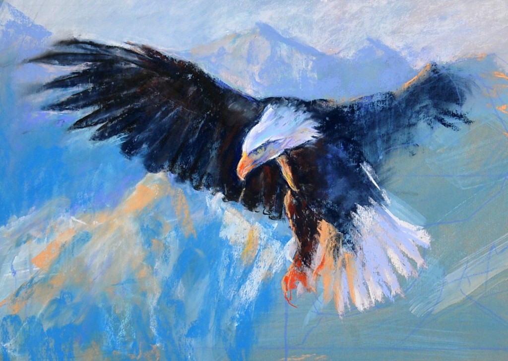 Pastel eagle 3.JPG