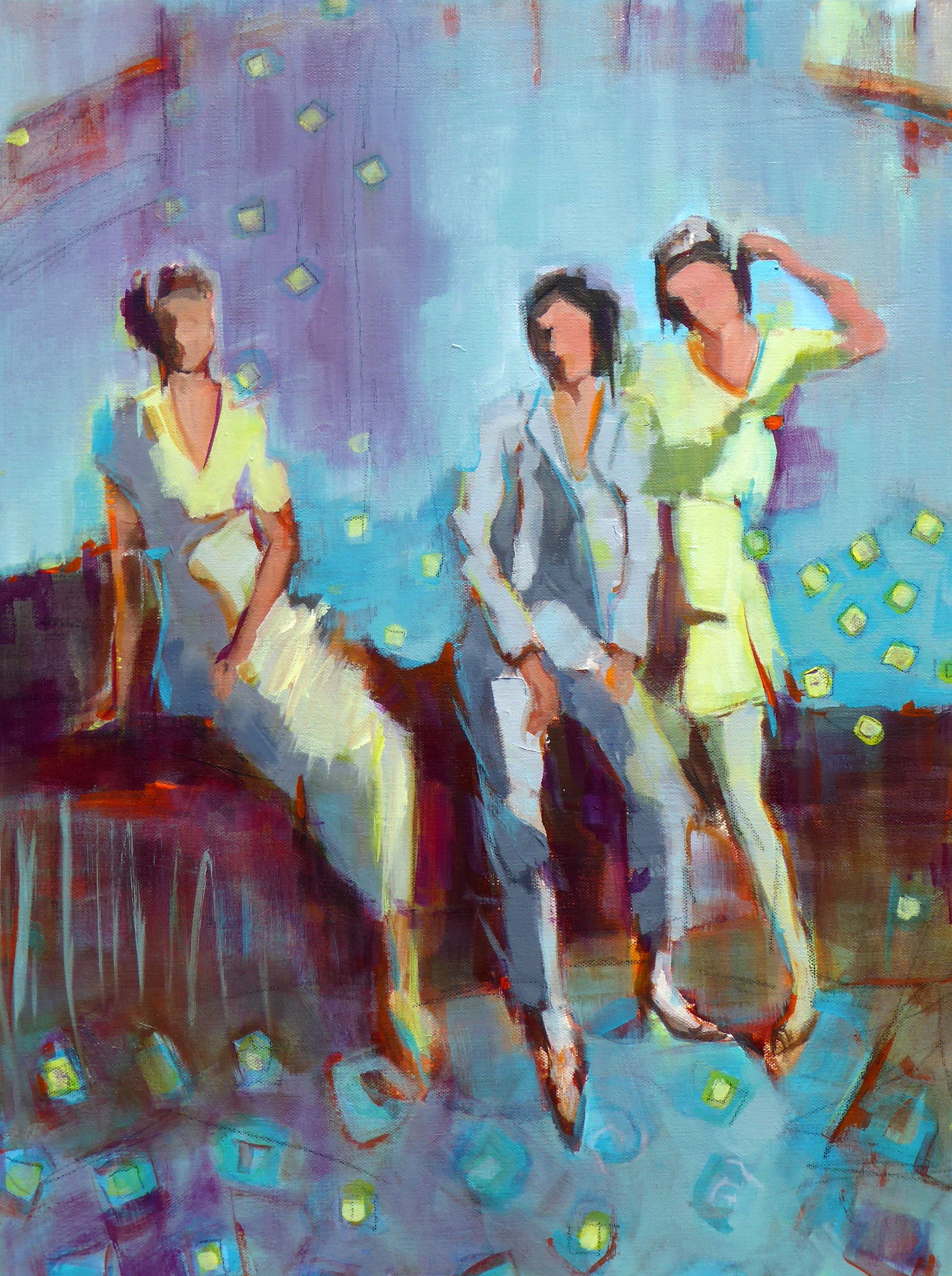 Waale_Working Girls_24x18_acrylic_900.jpg