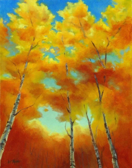 Fall Color Nature Sketch in Pencil, Ink & Watercolor w/ Kathleen Moore - 5 Thursdays, Oct 1 - 29, 10:30-1:00: All Levels