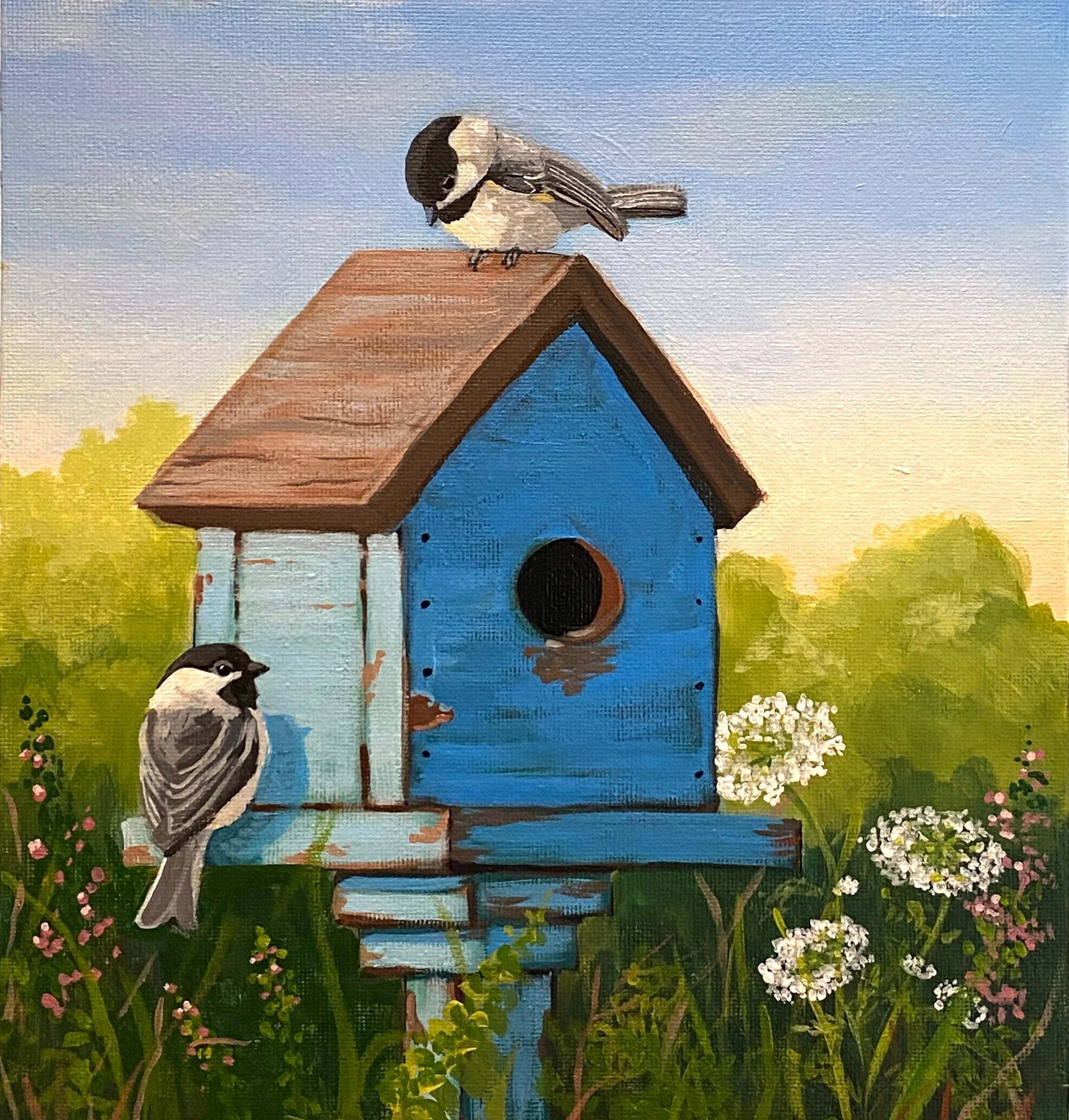 Chickadee and Bird House - Copy.jpeg