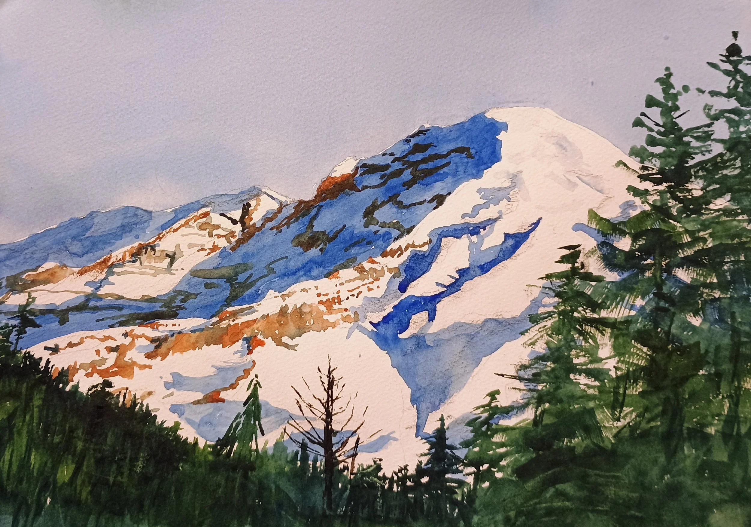 Capture the Magic of the World Around You in Watercolor w/ Kim Caldwell: Weds- Feb 25 - March  18, 10:30-1:00: All Levels