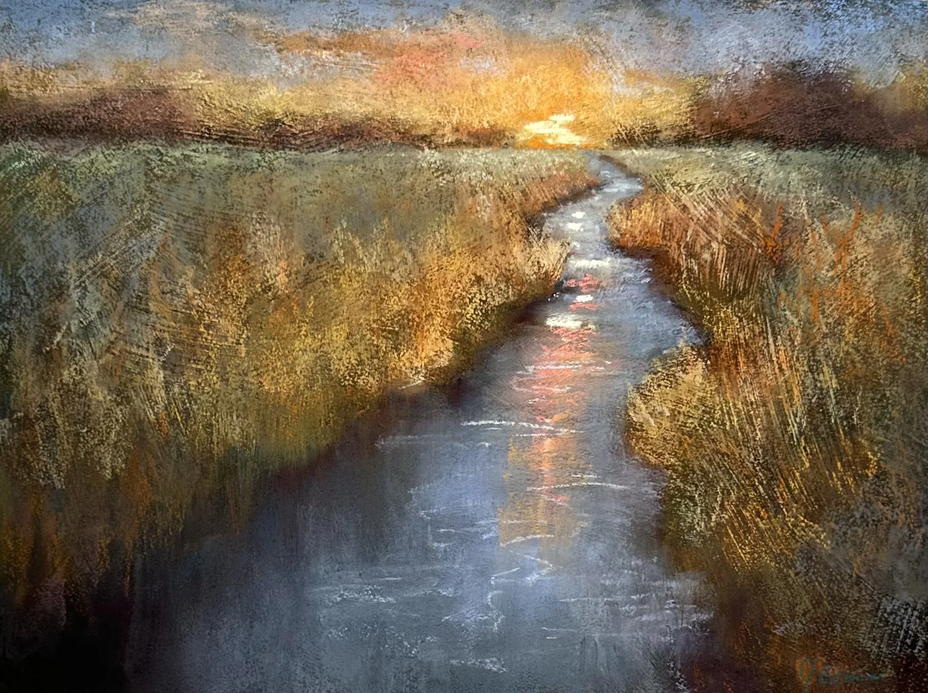 Pastel Painting w/ Janis Graves - 4 Wednesdays - Oct 7-27 / 10:30-1:30:  All Levels