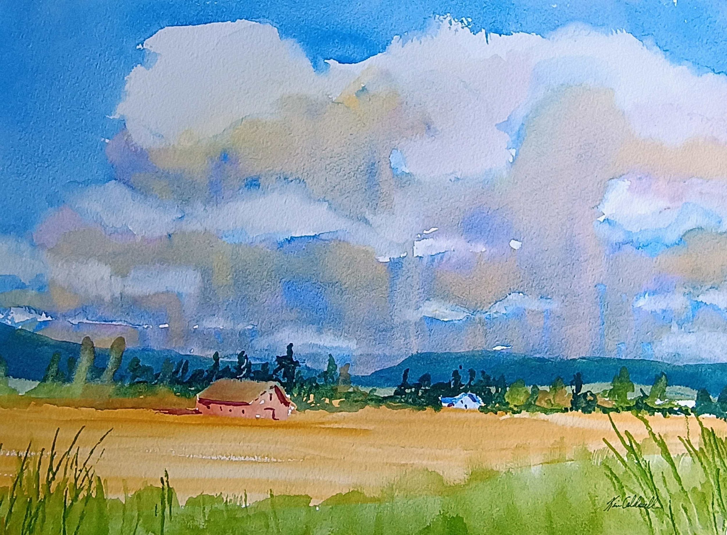 Online Class: Pushing the Boundaries in Watercolor with Kim Caldwell - Four Tuesdays - Oct 20 - Nov 17 / 9:30-12:00: Intermediate