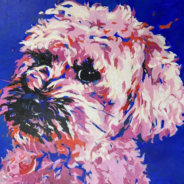 Pop Art Pet Portraits Full Day Class w/ Shirley Sakatani: May 9 / 11:00-4:00: All Levels