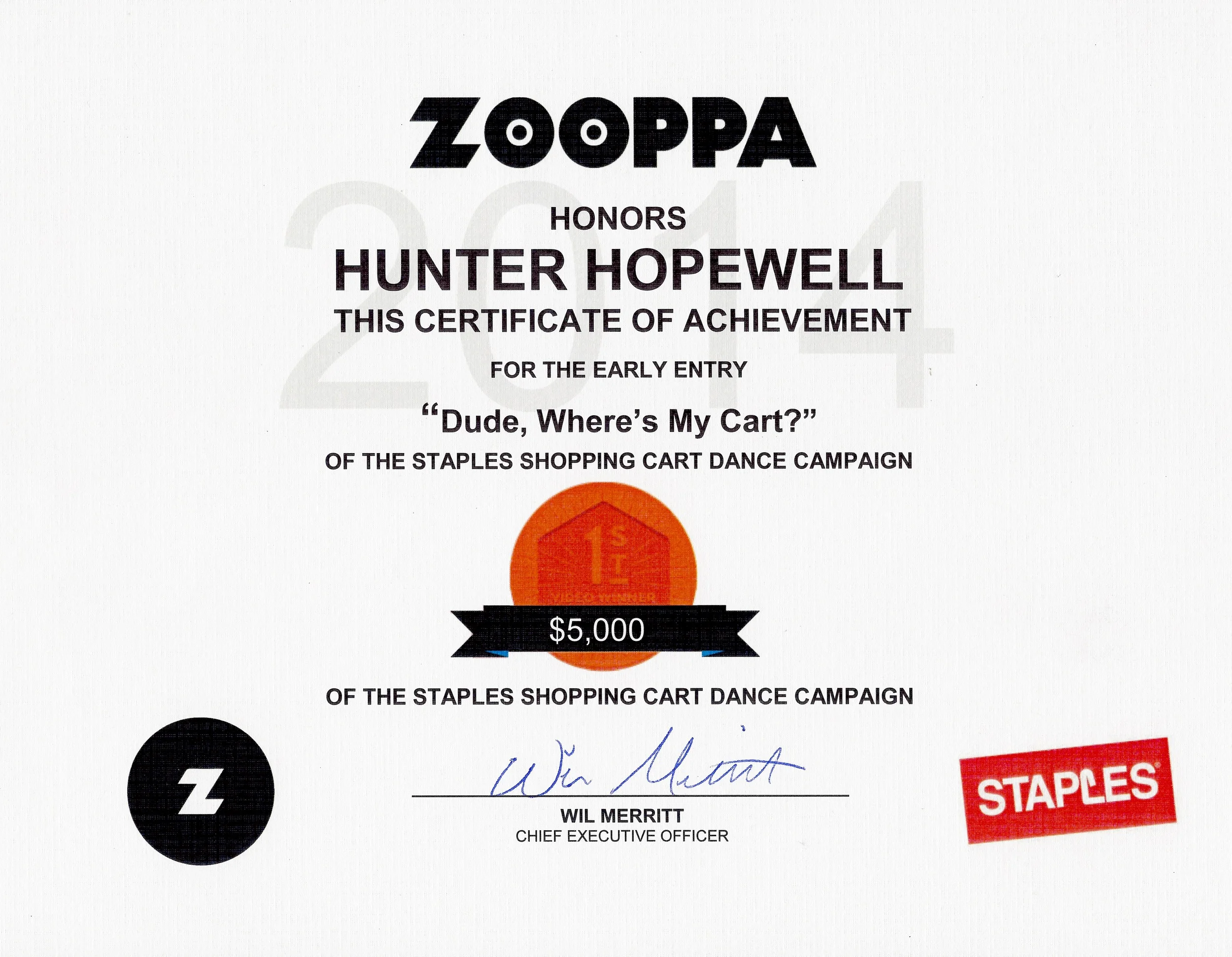 Zooppa Staples Certificate.jpg