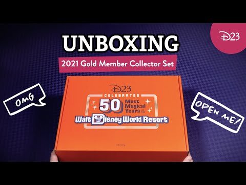 The 2021 D23 Gold Member Collector Set (Copy) (Copy)