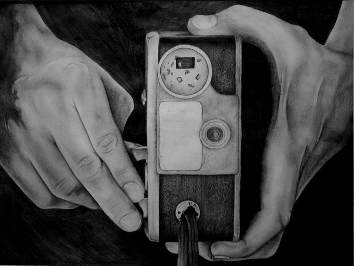 Manar Abdul- Rahman- Charcoal and compresed charcoal on paper. 20 x 16 inches.