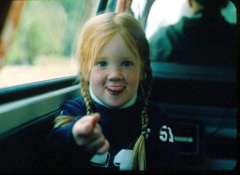 Heather as a Child