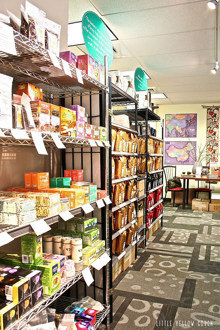 Large Tea and Coffee Selection
