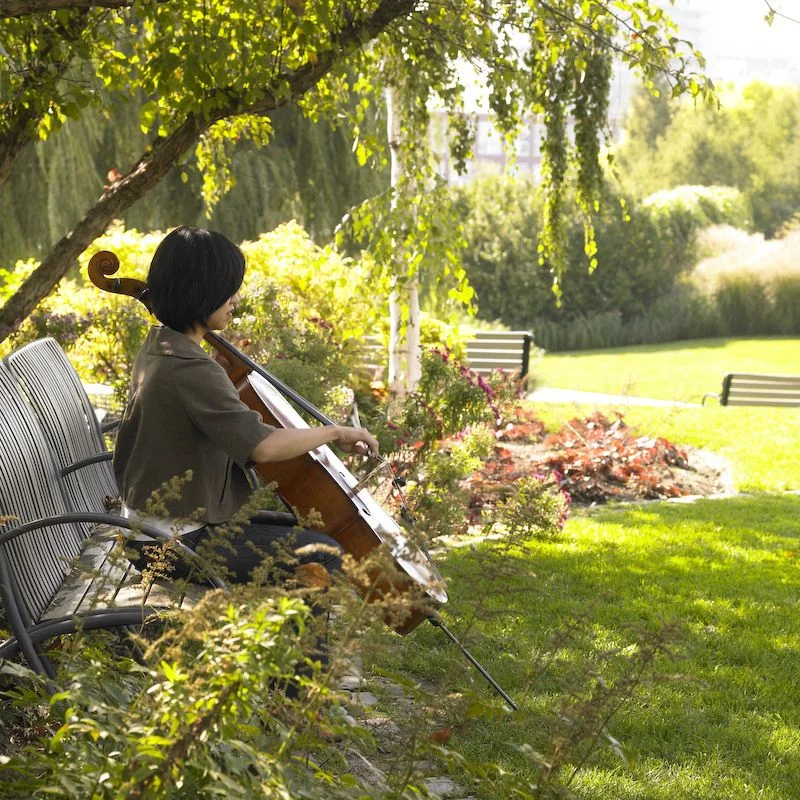 Toronto Music Garden, photo courtesy Harbourfront Centre, Toronto, Canada