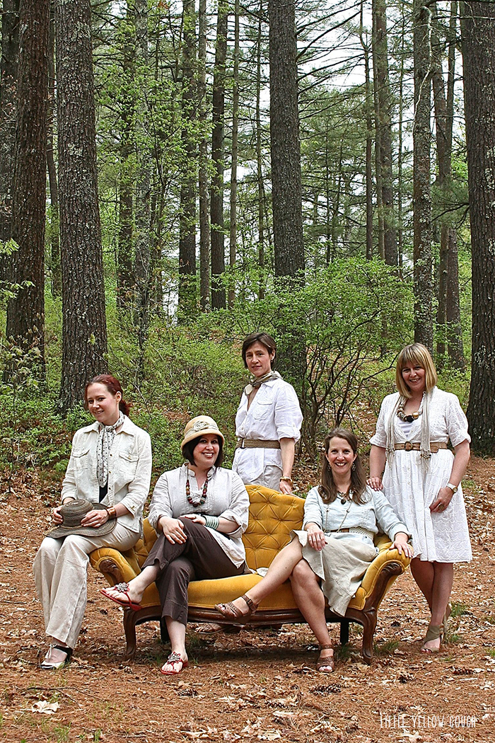 Left to Right, Standing: Laura, Sam. Sitting: Ellen, Karen June, Zandra