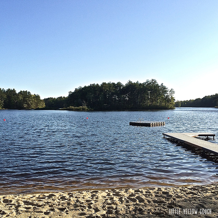 The docks where you can cool your toes.