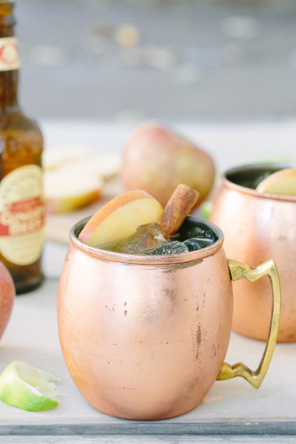 Photo provided by Sugar and Charm - Apple Cider Moscow Mule