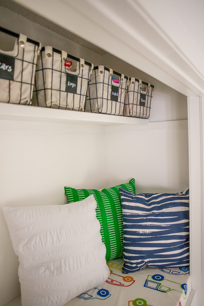 Photography provided by Bigger Than The Three of Us - Reading Nook