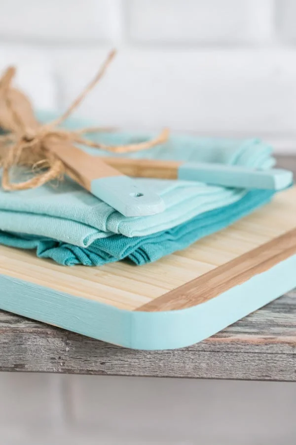 Watch the video on how to easily add paint to these kitchen staples