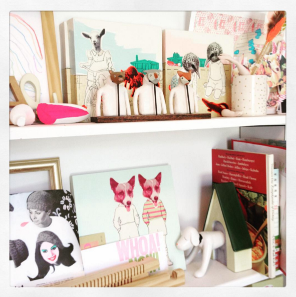 Art Studio Shelves