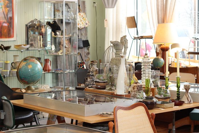 Mid-century modern furnishings at ReNew Arts & Industry , Natick, MA