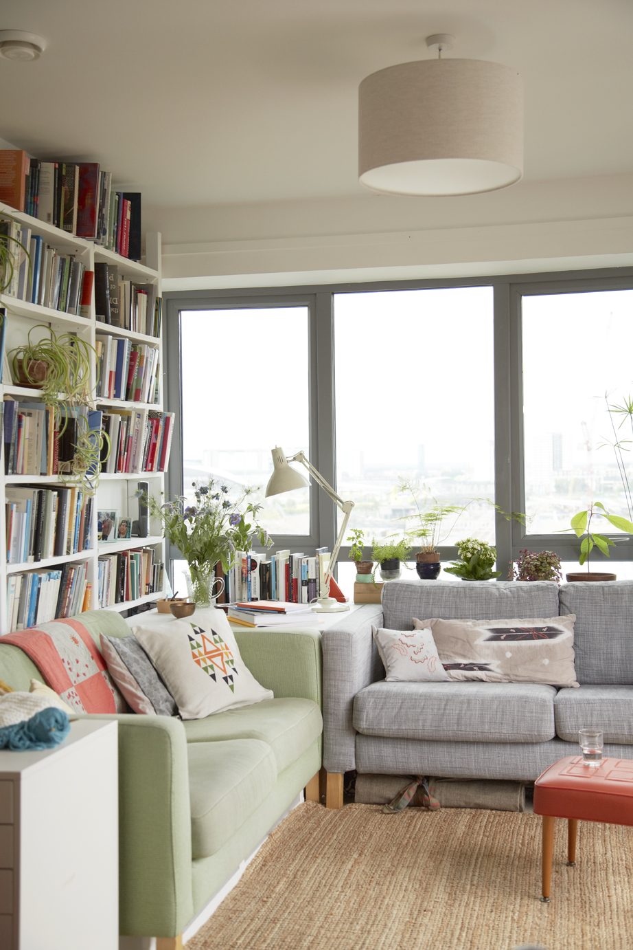 I mage taken from Home for Now by Joanna Thornhill (CICO Books) - Living Room - Home of Anna Alicia