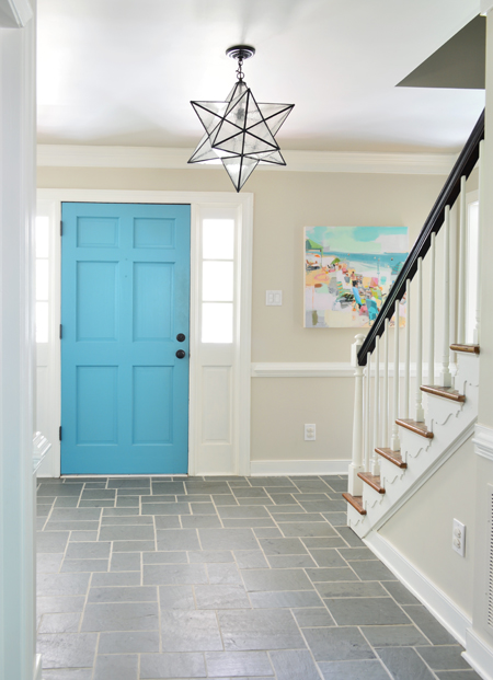 Images provided by Young House Love - Foyer