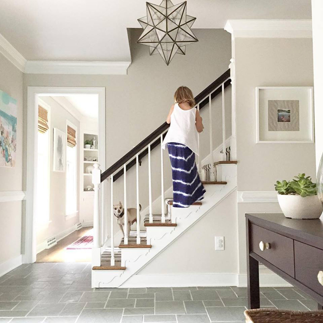 Images provided by Young House Love - Foyer
