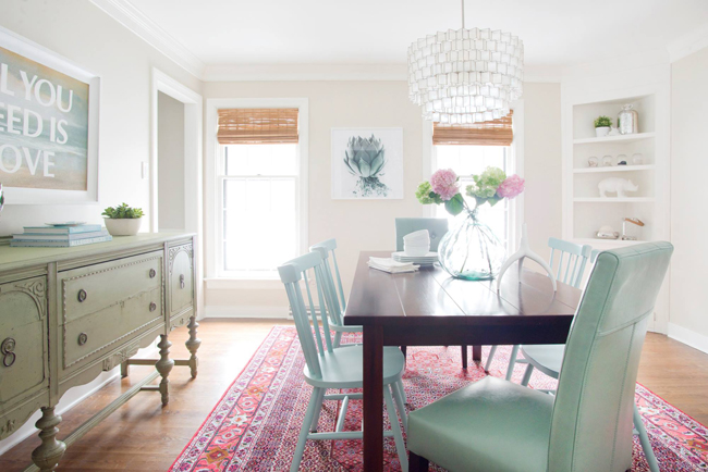 Images provided by Young House Love - Dining Room