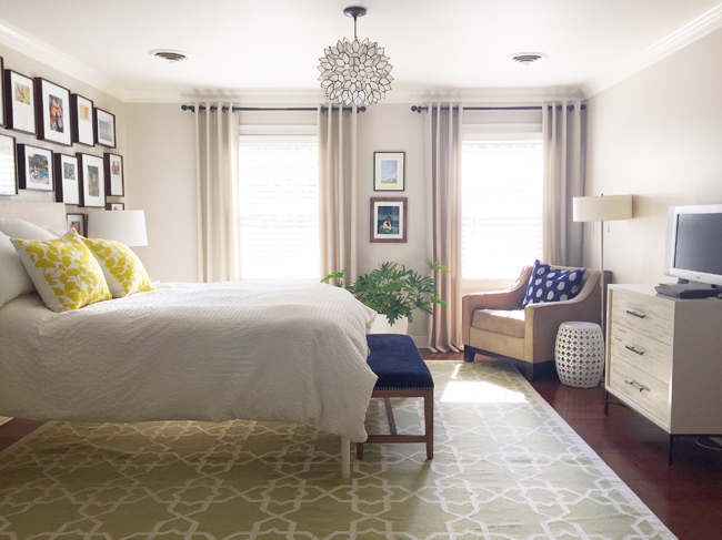 Images provided by Young House Love - Bedroom