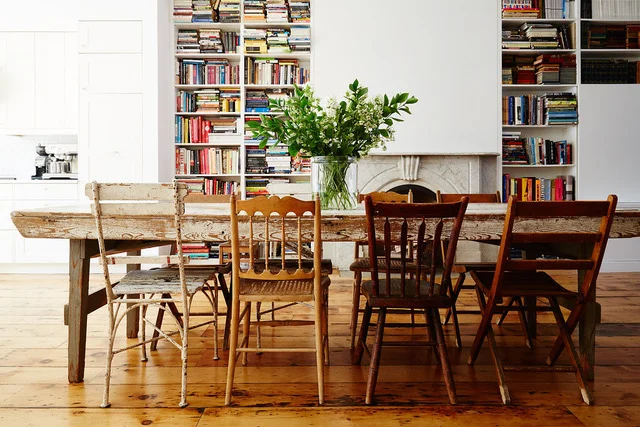 From the book, City Farmhouse Style , a brownstone in Brooklyn, NY Photo: Nicole Franzen