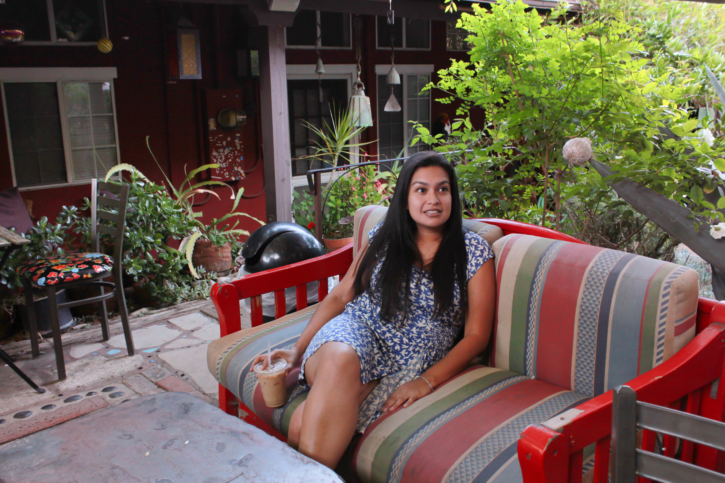 Iced cafe de olla - she knows what's good in life.