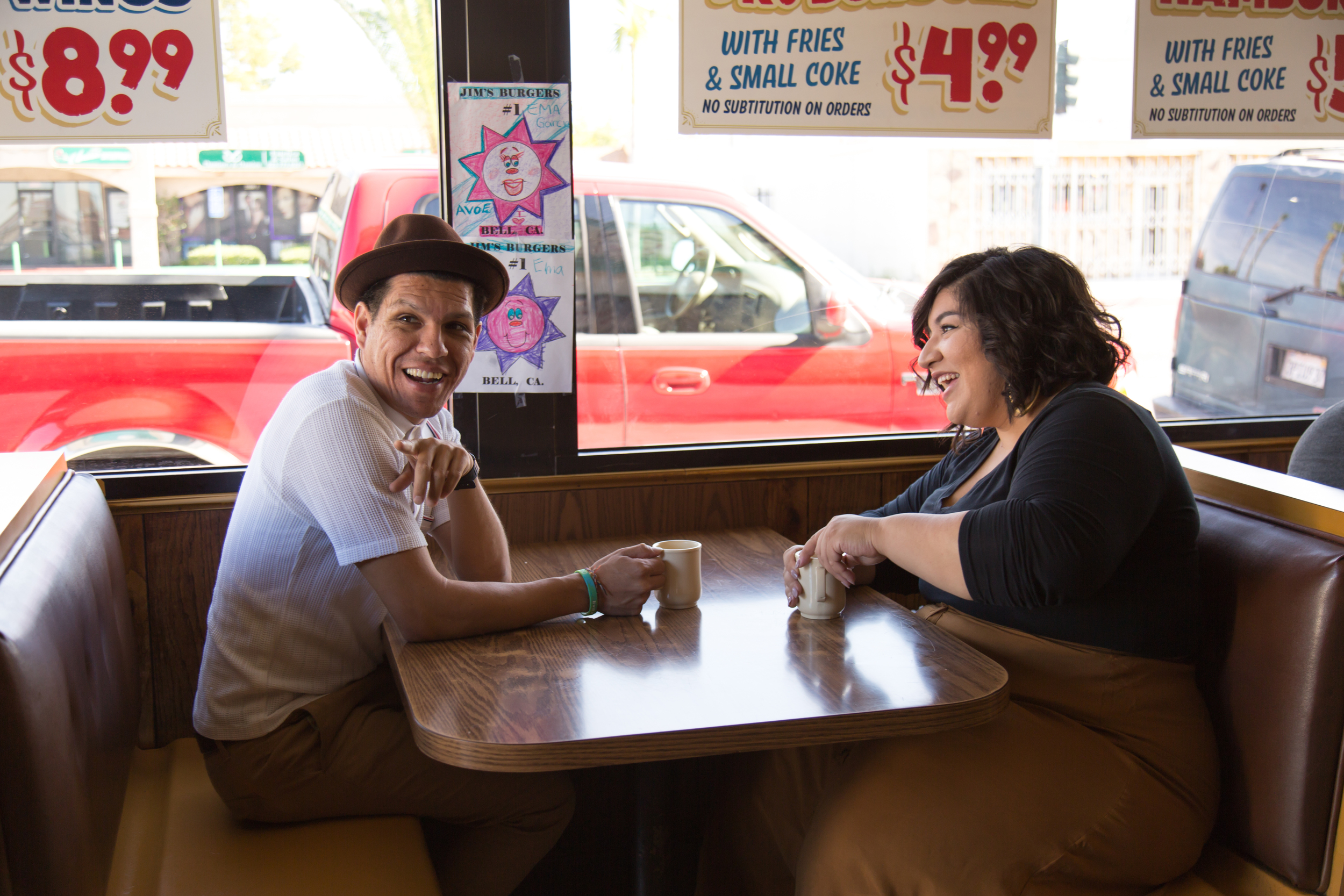 Hector Flores and Dorenyse Diaz