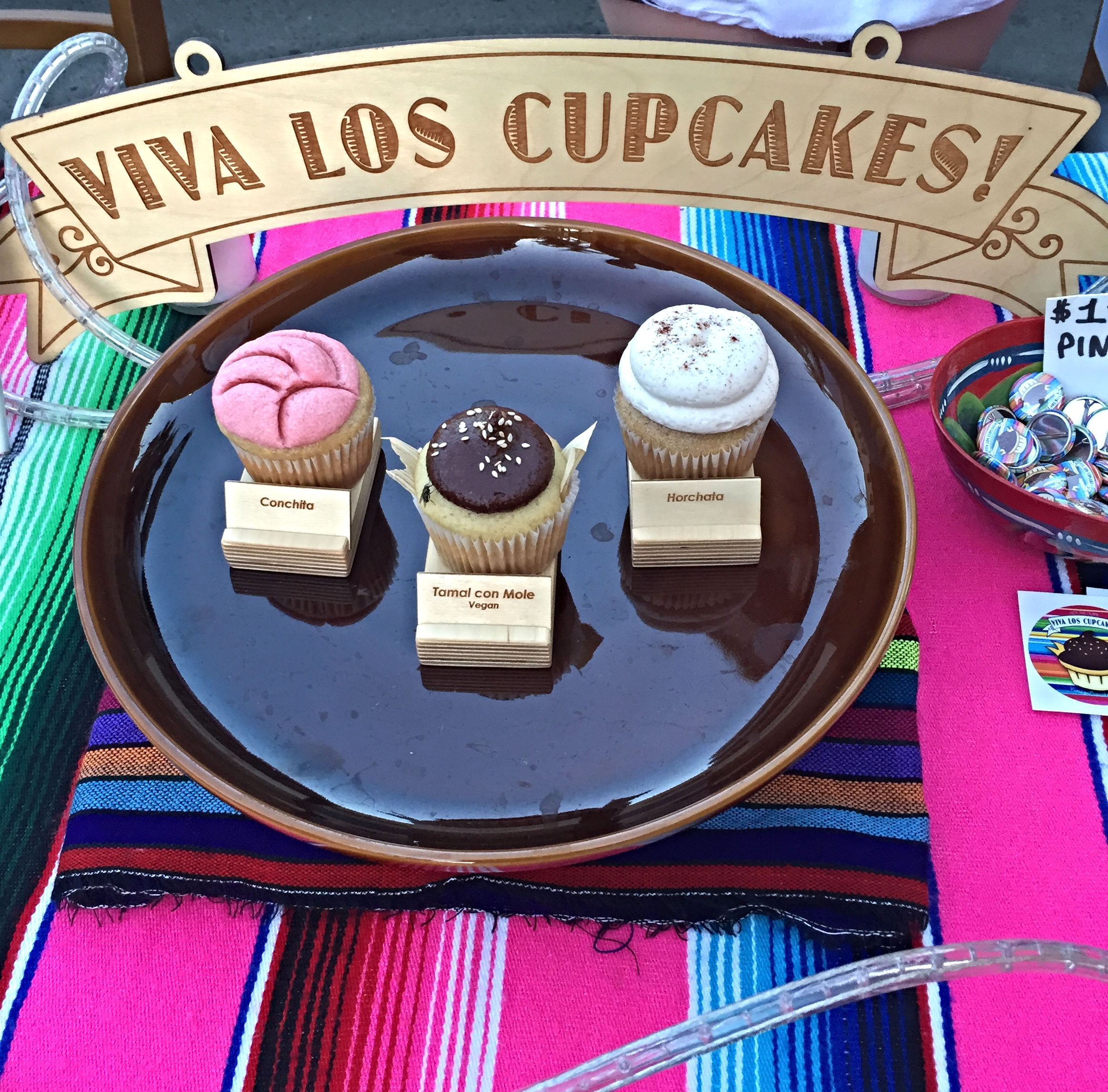 Viva Los Cupcakes - especially the tamale con mole cupcake.