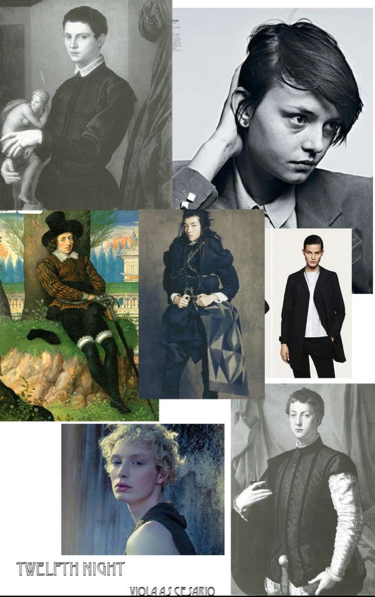 Research Plate: Viola as Cesario