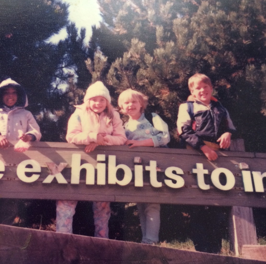 I'm the one who looks way too excited to be there!