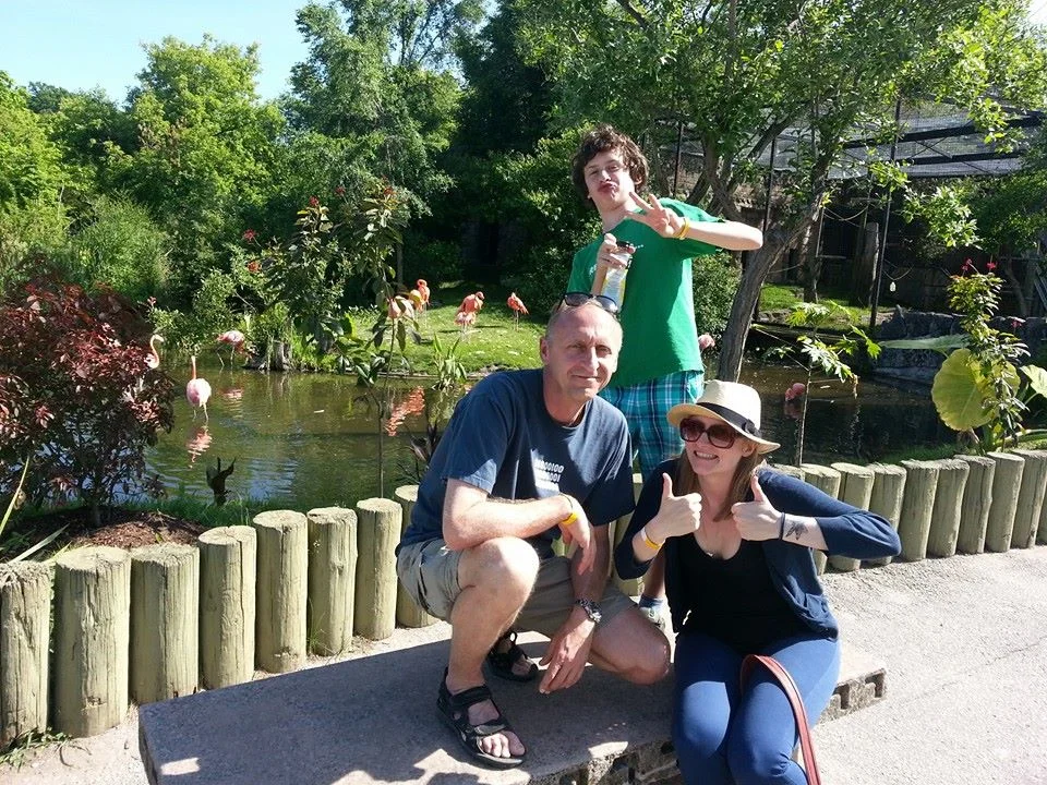 Look at this cool lil family!