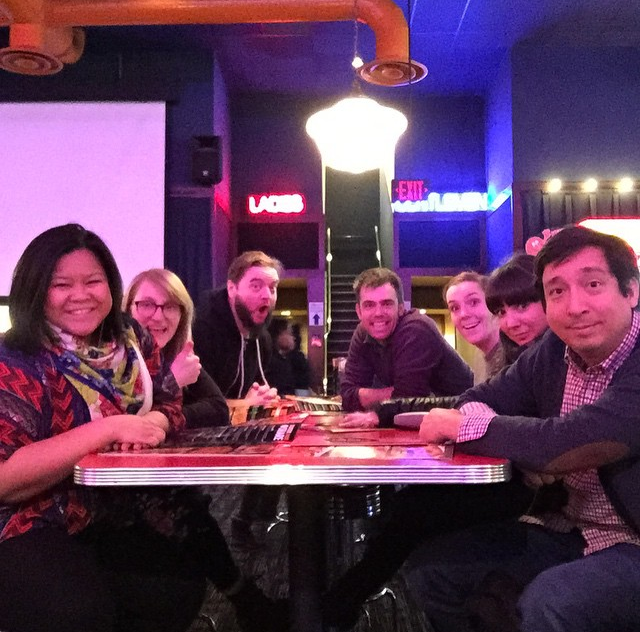 FIELD TRIP!!! Photo courtesy of Nug Nahrgang and taken by our really sweet server!