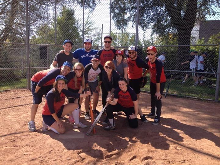 What a bunch of supreme cuties - the Bad Dog Softball team in 2013! 