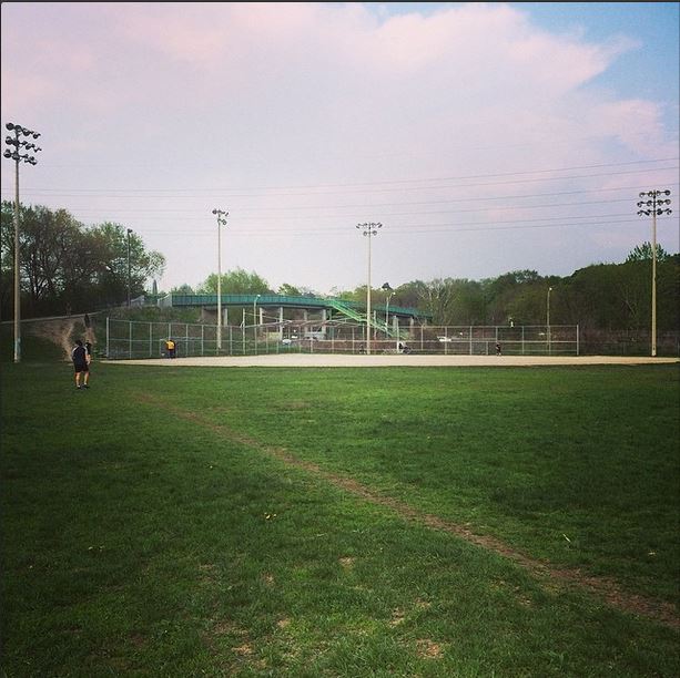 One of Toronto's many amazing baseball/softball fields