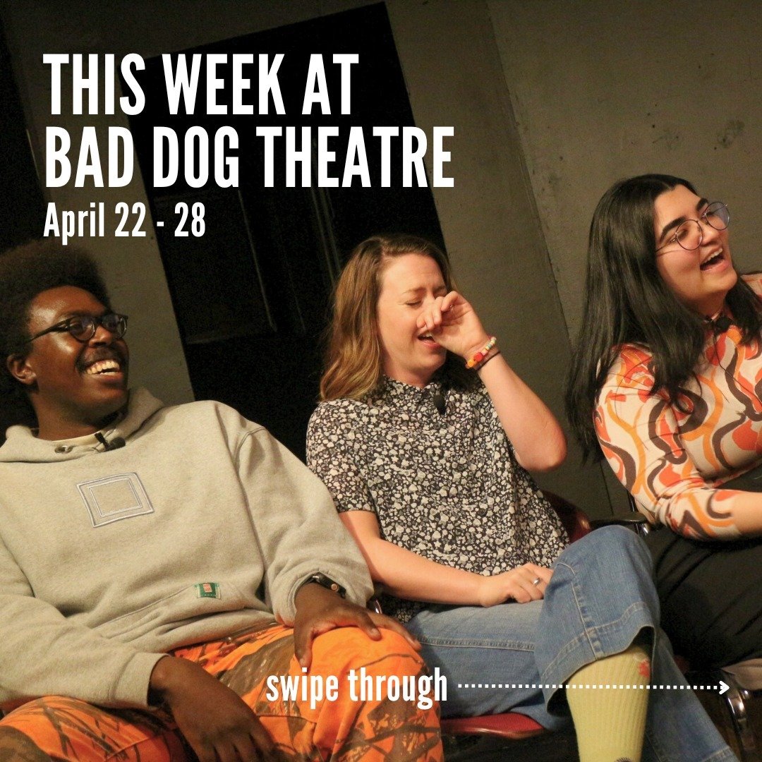 Check out what's going on at Bad Dog Theatre this week!

MARQUEE SHOWS:

🏙️ THEATRESPORTS: TORONTO VS. TORONTO 
Fri, April 26 | 7pm | @comedybarto (945 Bloor St. West)

Theatresports: Toronto vs. Toronto - the city's most exhilarating improv comedy 