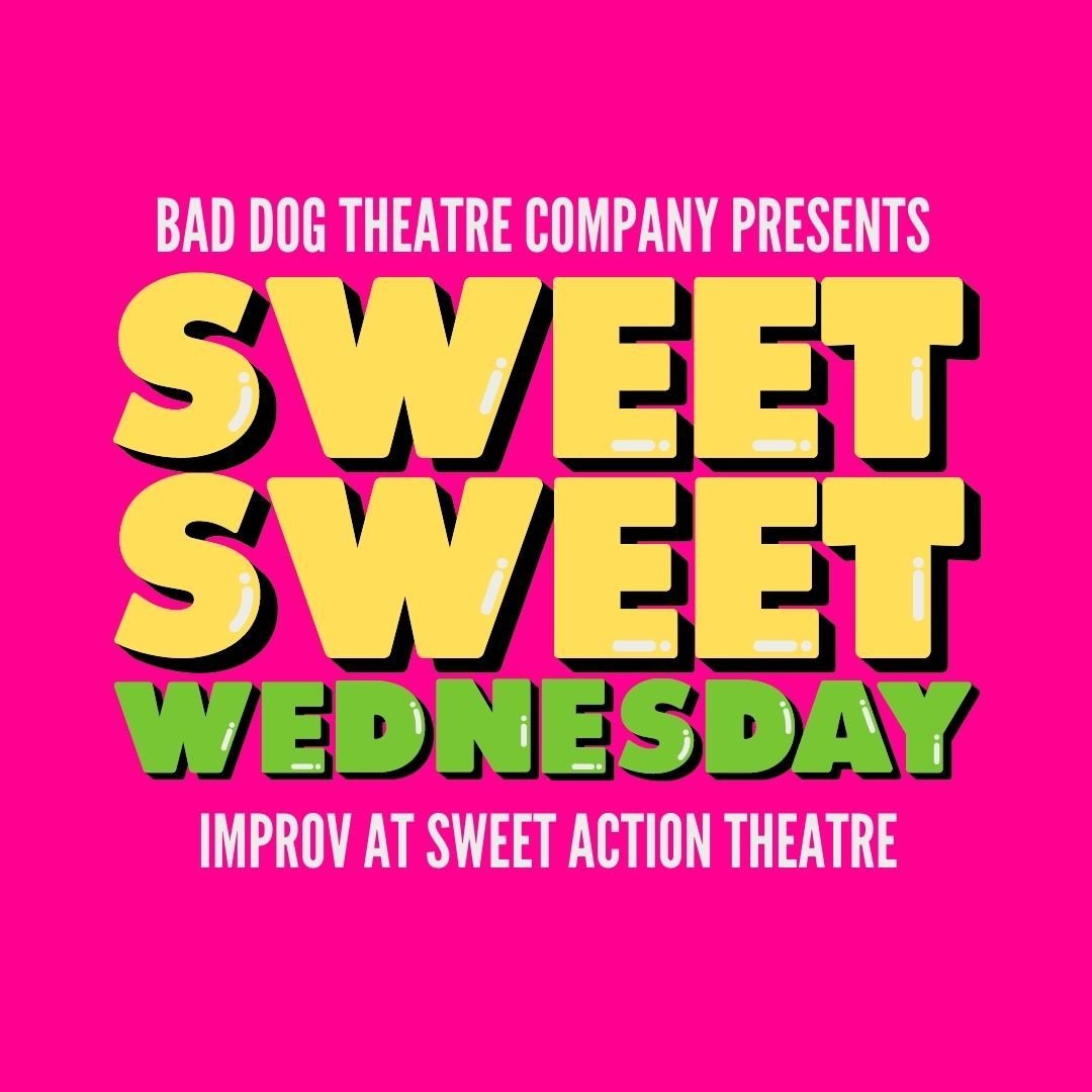 Get ready for a Sweet Sweet Wednesday TONIGHT at @sweetactiontheatre! We've got Big Friendly Scene, hosted by Tim Mikula 

Be the builder of worlds, the Alpha and Omega

Put your name in the bucket and build an entire universe in one show! Anyone who