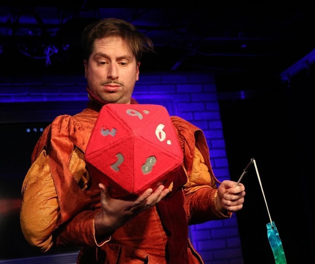 📣 HUGE NEWS! None other than @thishourhas22minutes sensation @imchriswilson will be returning to the cast of D&amp;D LIVE!

🐉🎲 See you // THIS SUNDAY, May 5 // 7pm @comedybarto 

🎟 Tickets at the link in bio!

❤️ Co-produced by @sextrexcomedy 
📸