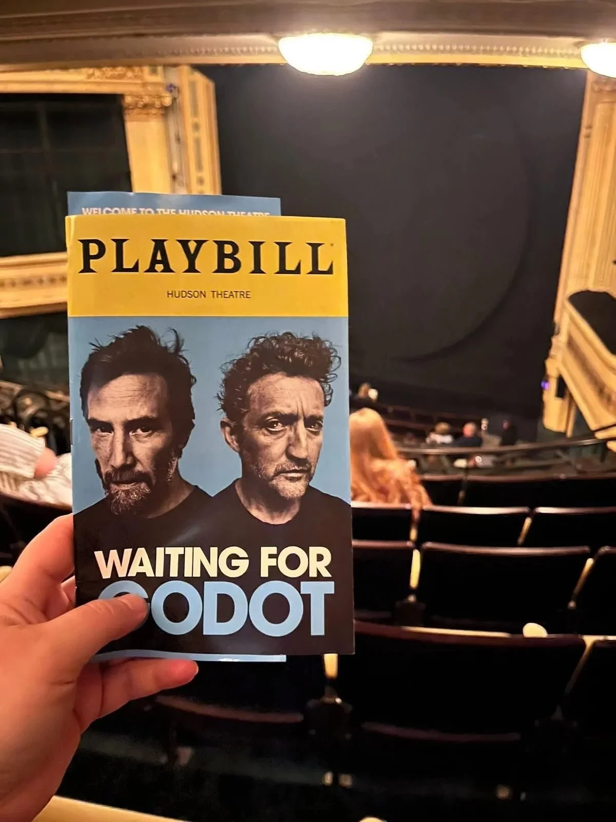 A very belated happy opening of @godotbway to Theatresports Toronto alum Keanu Reeves and cast. We got shout outs in the playbill along with @thesecondcityto and @kithonline! 

(&ldquo;More ink than John Wick!&rdquo; - @ned.petrie, Bad Dog education 